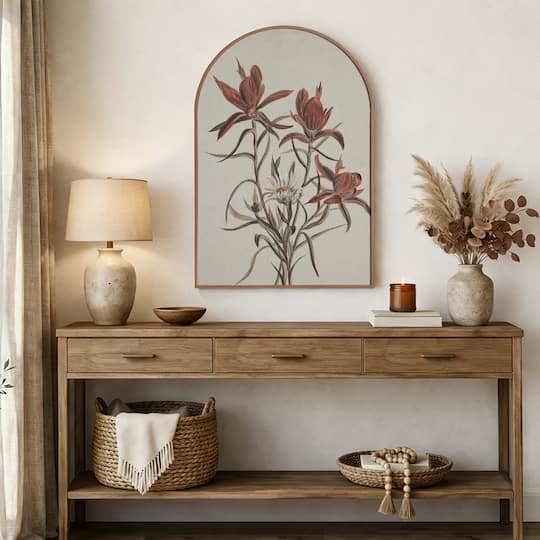 16" x 24" Rosa Blossoms Wall Décor by Ashland®